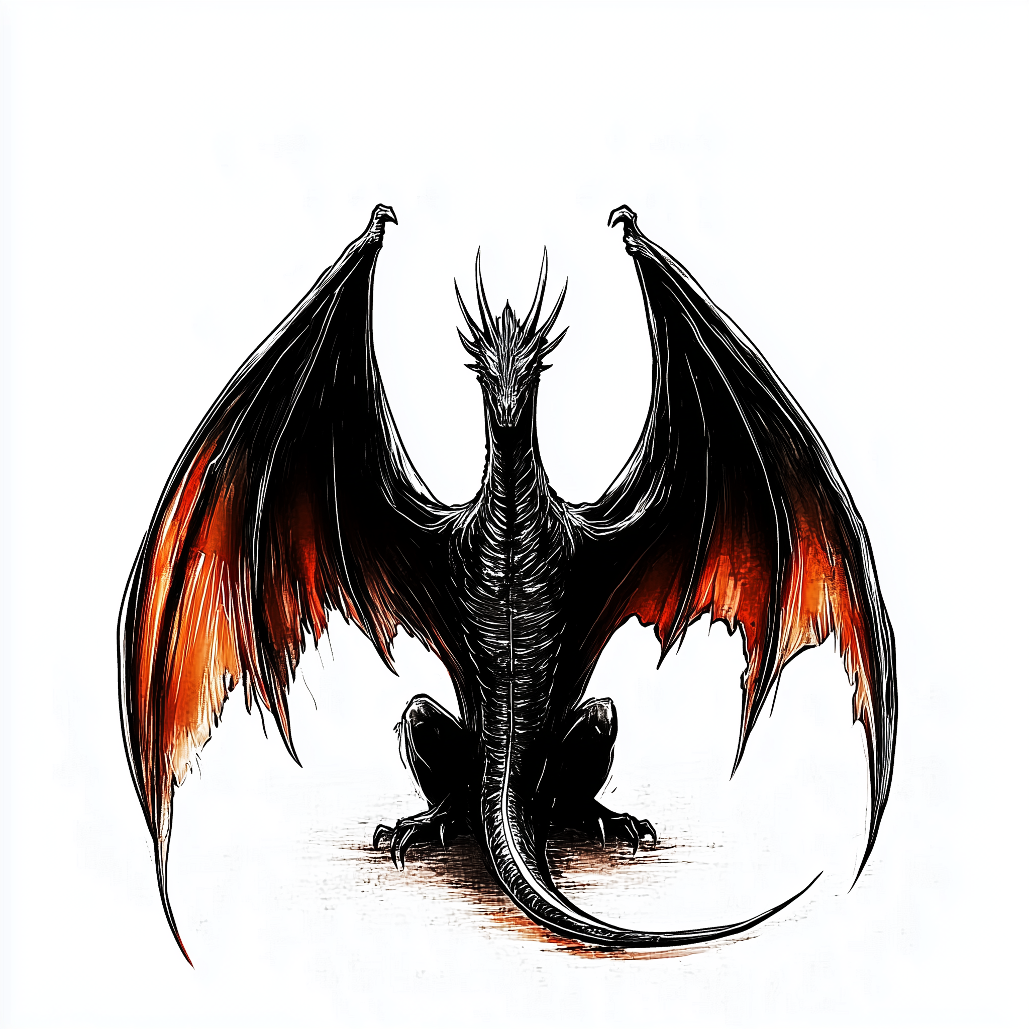 Dragon Silhouette